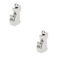 thumbnail image 4 of Destyer Silver Stainless Steel Cat Shape Urn Keepsake Cremation Jewelry Pendant Style A 2Set, 4 of 6