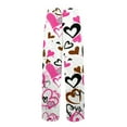 thumbnail image 5 of Fgvctg Valentine's Day Pajama Pants Mens Trendy Love Heart Graphic Wide Leg Pajama Sleepwear High Waisted Pjs Pant Lightweight Spring Fall Drawstring Lounge Pants with Pockets Light pink S, 5 of 5