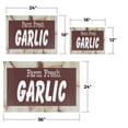 thumbnail image 3 of Farm Fresh Garlic Vinyl Decal 2 Pack of 12 Inch x 16 Inch Weatherproof Heavy-Duty Adhesive Backing | Freshly Harvested, Locally Grown, Healthy Choices | Made in USA, 3 of 6