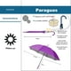 thumbnail image 2 of Paraguas con Sistema Semi-Automático Protección UV Color Morado, 2 of 6