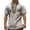 Light Gray, variant on Medieval Viking T-Shirt for Men Ethnic Printed Summer Boho Short Tee Retro V Neck Cotton Linen Beach Hippie Shirt
