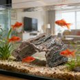 thumbnail image 3 of Adorno de acuario de raíz de madera flotante de resina natural: no tóxico, base pesada y estable, lugar de descanso y escondite para peces, decoración zen de escritorio, 3 of 4