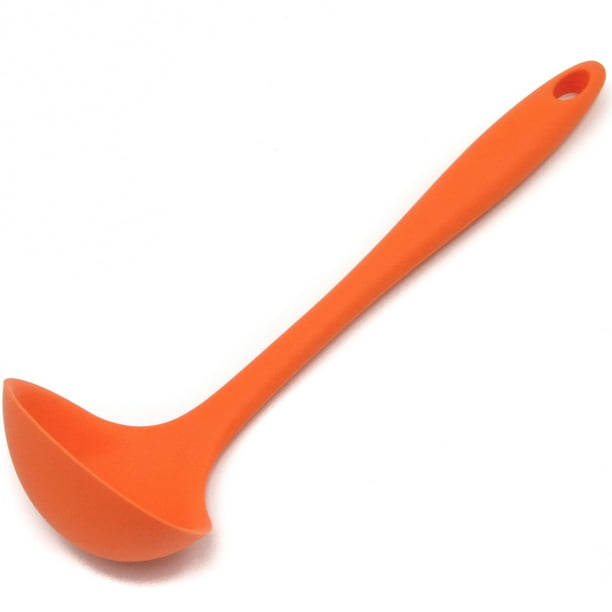 Chef Craft Premium Orange Silicone Soup Ladle