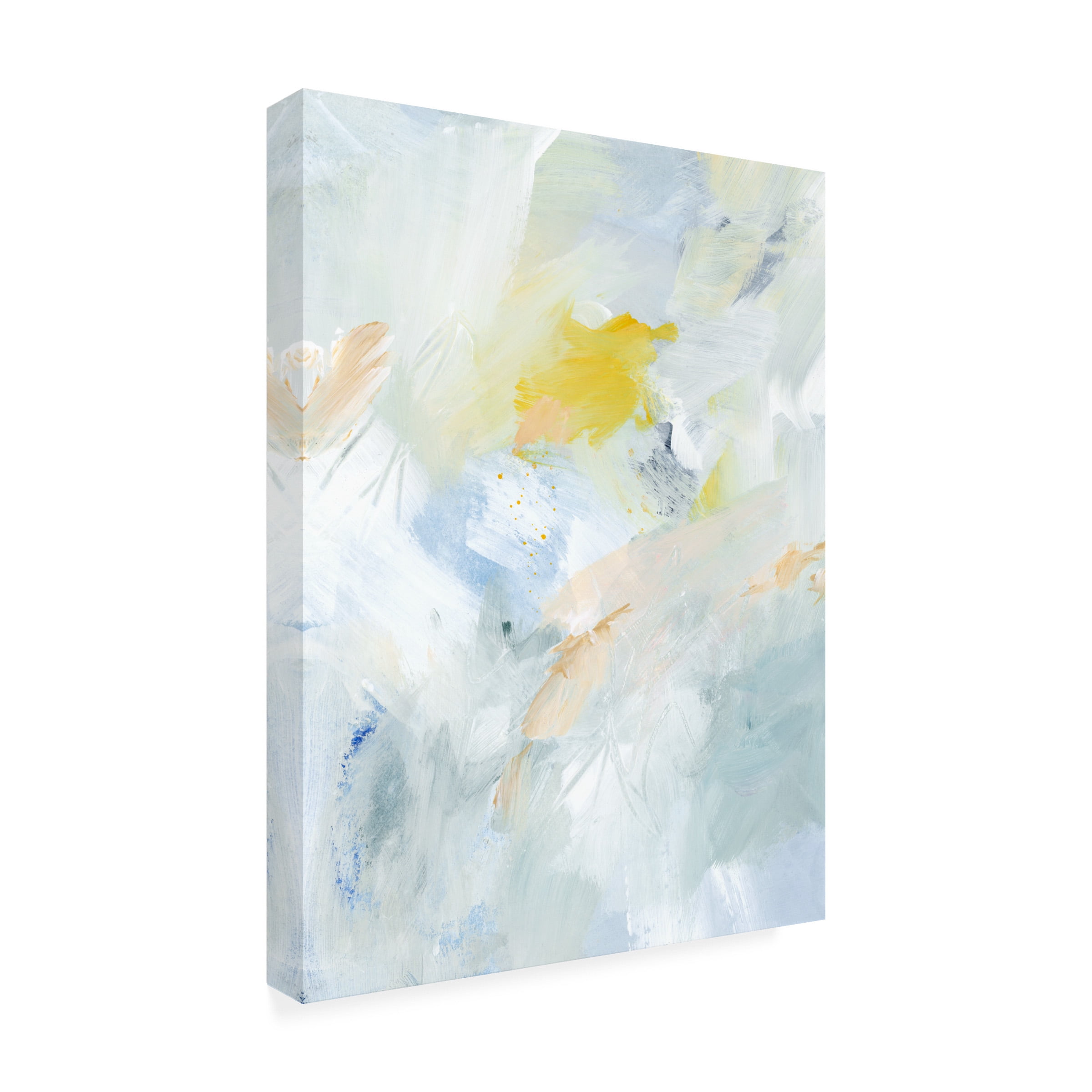 Victoria Barnes 'Canary And Sky I' Canvas Art