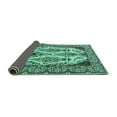 thumbnail image 2 of Ahgly Company Indoor Rectangle Persian Turquoise Blue Traditional Area Rugs, 5' x 8', 2 of 4