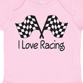 thumbnail image 4 of Inktastic I Love Racing Boys or Girls Baby Bodysuit, 4 of 5