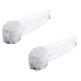 thumbnail image 1 of Oleegame 2PC Garlic Press Masher Garlic Crusher Peeler Chopper Garlic Masher White, 1 of 9