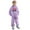 Purple, variant on Gelikeya Boys Girls Hoodie 2 Piece Outfits Kids Rugby Graphic Print Comfortable Hoody Sweatshirts Pants Sets Fashion Sweaters 2-13Y (Coffee, 2-3 Years)