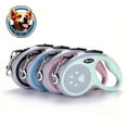 thumbnail image 5 of Automatic Retractable Rope Dog Automatic Leash Small and Medium-Sized Dog Leash Portable Leash Pink 5m, 5 of 10