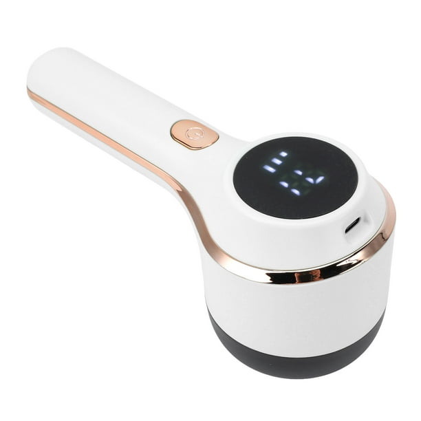 Afeitadora de Tela Portátil, Quitapelusas Eléctrico, Quitapelusas de Suéter Con 6 Cuchillas, Afeitadora de Tela Recargable Por USB de 3 Velocidadas para Ropa y Muebles