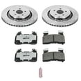 thumbnail image 3 of PowerStop Front Z26 Street Warrior Carbon-Fiber Ceramic Brake Pad and Drilled and Slotted Rotor Kit Fits: Select Models K7007-26, 3 of 9