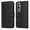 Black, variant on Wallet Phone Case for OnePlus Nord CE4 Lite with Card Holder and Stand Function Pink