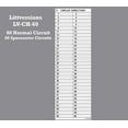 thumbnail image 3 of LV Replacement for Cutler Hammer Eaton Electrical Circuit Breaker Fuse Panel Directory Labels Stickers CKTDIR (60 Circuits 1 Pcs), 3 of 5
