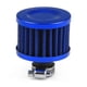 thumbnail image 1 of Universal Air Intake Hose 12mm Mushroom Head Motorcycle Turbo Flow Racing (Blue), 1 of 5