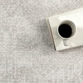 thumbnail image 6 of nuLOOM Khaleesi Medallion Machine Washable Area Rug, 2' 6" x 8', Runner, Light Grey, 6 of 8