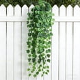 thumbnail image 6 of 37.4 Inch Artificial Hanging Vine with Hook – Realistic Fake Ivy & Grape Leaf Garland for Wall Decor – Silk-Like Faux Greenery for Indoor Outdoor, Wedding, Office & Home, 6 of 6