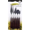 thumbnail image 4 of Palette Knife Painting Tool Metal Knife Wood Handle, 4 of 5