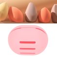thumbnail image 3 of Makeup Sponge Holder Box Double Sided Hollow Up Breathable Soft Silicone Beauty Egg Storage Box, 3 of 7