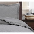 thumbnail image 2 of KASENTEX  Soft Microfiber Quilt Set Machine Washable Bedspread All Season Grey - Queen, 2 of 5
