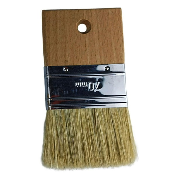 Pincel de pintura acrílica, pintura al óleo, pinceles de dibujo, pincel de arte, pincel grande de borde plano Cerdas de 3 pulgadas y 51 cm
