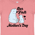 thumbnail image 4 of Inktastic Our First Mothers Day with Polar Bears Boys or Girls Baby T-Shirt, 4 of 5