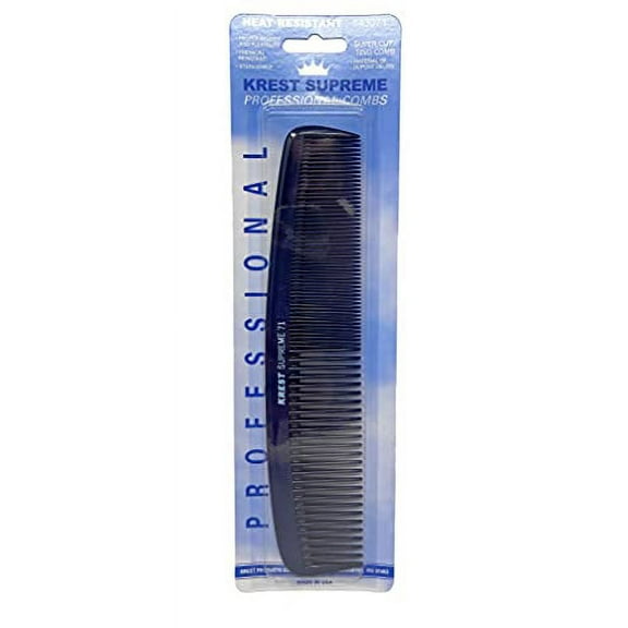 Krest Supreme 71 Combs Heat And Chemical Resistant Cutting Large Regal Blue 1 Pc, X-Large