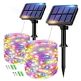 thumbnail image 1 of Guirnalda de luces solares btfarm, 66 pies, 160 LED, impermeables, multicolor, 1 of 6