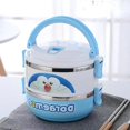 thumbnail image 1 of Fiambrera térmica de Hello Kitty para niños, bonita fiambrera portátil de alta capacidad, contenedor de comida de Anime de acero inoxidable, 1 of 4