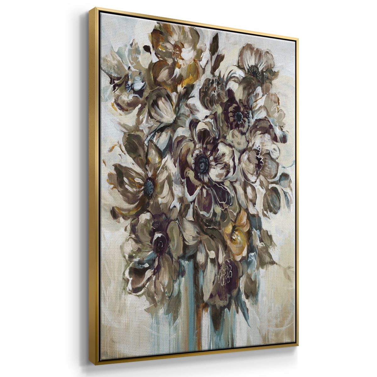 Wild At Heart VI Framed Premium Gallery Wrapped Canvas - Ready to Hang - 25 x 37 - Gold Floating Frame