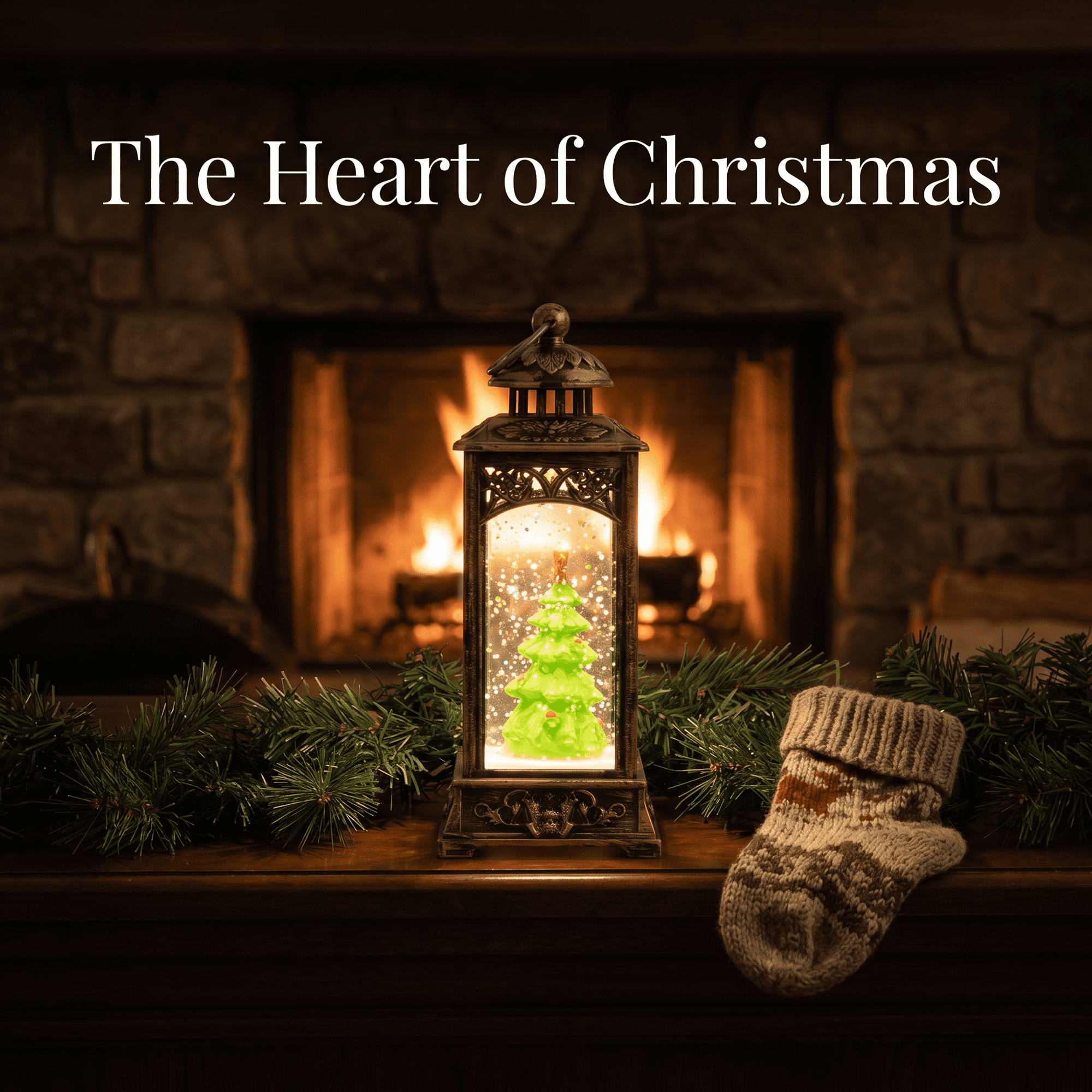 Unique Bargains Christmas Light Up Crystal Ball Mini LED Glitter Sphere Orb Brown Style T