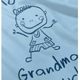thumbnail image 5 of I Love My Grandma This Much Cute Romper Boys or Girls Infant Baby Brisco Brands 6M, 5 of 7