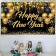 thumbnail image 5 of Banderín decorativo Ansoufien Happy New Year 2025, 180 x 110 cm, 5 of 5