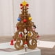 thumbnail image 3 of Wooden Christmas Tree Christmas Gift Six-piece Tree With Small Pendants Set Christmas Ornaments Gifts And Decorations, 3 of 3
