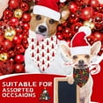 thumbnail image 2 of Christmas Dog Bandanas 2 Pack, Christmas Tree and Santa Claus Dog Scarf for Boy and Girl, Premium Durable Fabric, Holiday Bandana for Small Medium Large Dogs, 2 of 6