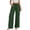 #01 Army Green 【Mix & Match: Stock Up on Your Favorite Colors】, variant on Women's Soft Fabric Loose Straight Denim Pants With Buttoned Pockets And Pleats, Cotton Blend Mid-Rise Casual Trousers, Relaxed Fit Mid Waisted Stretchy Bottom, | TruBelle,Army Green L
