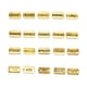 thumbnail image 5 of Guardurnaity Dijes de llavero exquisitas letras creativas accesorio de joyería decoraciones colgantes hacer colgante de adorno para artesanías Dorado 20 Teile 2piezas Guardurnaity CBP332776, 5 of 5