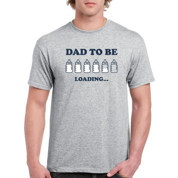 Dad To Be T-Shirt Men -Smartprints Designs, Male 3X-Large