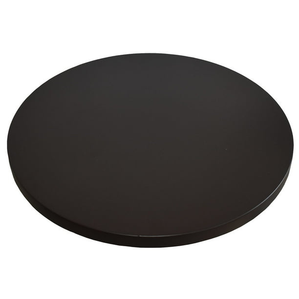 Charola Giratoria de madera, Lazy susan 48 cm Chocolate Hogare Charola Giratoria de madera