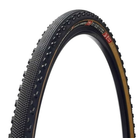 Challenge 700 x 36 Gravel Grinder Open Tubular Clincher Bicycle Tire - Black/Tan - (Best Gravel Grinder Tires)