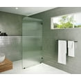 thumbnail image 7 of Glass Warehouse Fl-Rad-40-R Aurora 78" High X 40" Wide Shower Screen Frameless Shower Door, 7 of 7