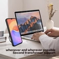 thumbnail image 5 of for Samsung Galaxy A06 4G 6.7"  Case with Magnetic Ring Kickstand, Rugged Military Grade Shockproof Heavy Duty Case with Slide Camera Lens Cover for Samsung Galaxy A06 JS-Purple, 5 of 9