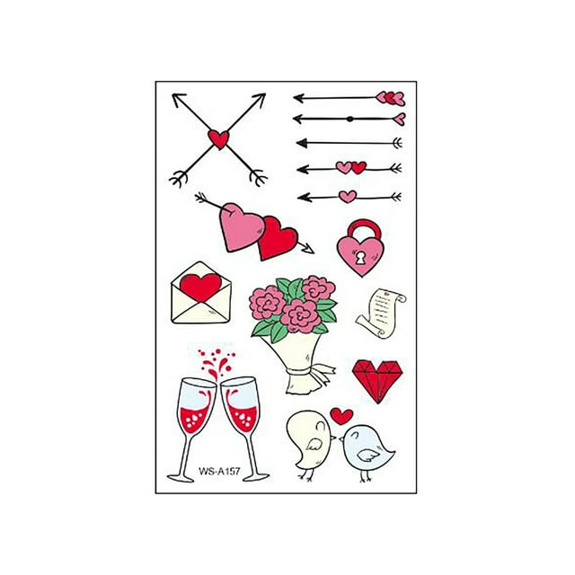 Xihbxyly Pegatina de Cristal, Diseño de Confesión de Pareja a La Moda, Joyería Única y Genial, Accesorio para Fiestas y Discotecas, Regalo Especial para Seres Queridos, Juego de 2 Piezas.