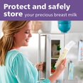 thumbnail image 3 of Bolsas de almacenamiento de leche materna Philips AVENT transparentes 6 onzas 50, 3 of 3