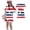 Watermelon Red, variant on Grblisyd Girls 4th of July Dress Kids USA Star Striped Dresses American Flag A-line Dress Independence Day Crew Neck Short Sleeve Patriotic Outfit 7-8y