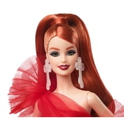 Barbie 2024 Holiday Barbie Dolls, Seasonal Collector Gift, Barbie Signature, Plaid Gown with Red Bow [Walmart Exclusive]