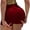 Red, variant on Ichuanyi Womens Yoga Pants, Women Basic Slip Bike Shorts Compression Workout Leggings Yoga Shorts Pants