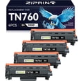 thumbnail image 1 of Cartuchos de tóner ZIPRINT TN760 TN730 para Brother (paquete de 4), 1 of 9