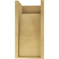 thumbnail image 4 of 9"W x 9"D x 18"H Wide Huntington Rough Cedar Woodgrain TimberThane Corbel, Primed Tan, 4 of 6