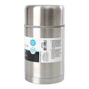 Mainstays Food Jar Insulated Food Storage Container, Stainless Steel, 27oz, Perfect for School Lunches and Activities to Keep Meals Hot or Cold