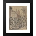thumbnail image 2 of Anonymous 11x14 Black Modern Framed Museum Art Print Titled - Review of the Lazarus, 2 of 5